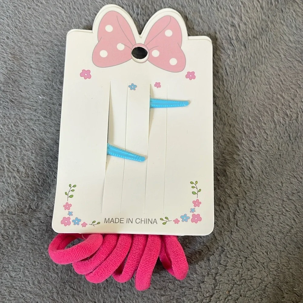Pink Lilo and Sitch Character Hair Accessory Set